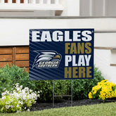 Georgia Southern University Coroplast Yard Sign "Fans Play Here"