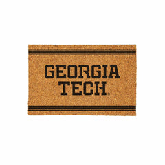 Georgia Tech Large One Color Coir Mat, 36"x24"