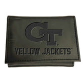 Georgia Tech, Tri-Fold Wallet, Black