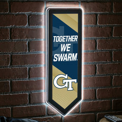 LED Wall Decor, Pennant, Georgia Tech