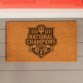 Indiana University, Div 1 Champs, Coir Mat, One Color