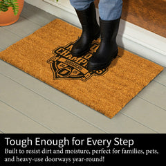 Indiana University, Div 1 Champs, Coir Mat, One Color
