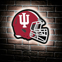 LED Wall Decor, College Football Helmet, Indiana University