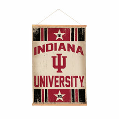 Indiana University, Canvas Wall Tapestry, Medium, 36x24