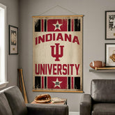 Indiana University, Canvas Wall Tapestry, Large, 54x36