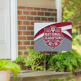 Indiana University, Div 1 Champs, Cororplast Yard Sign