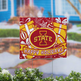 Iowa State University Yard Sign, Holiday