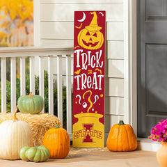 47" Double Sided Leaner, Iowa State University, Halloween