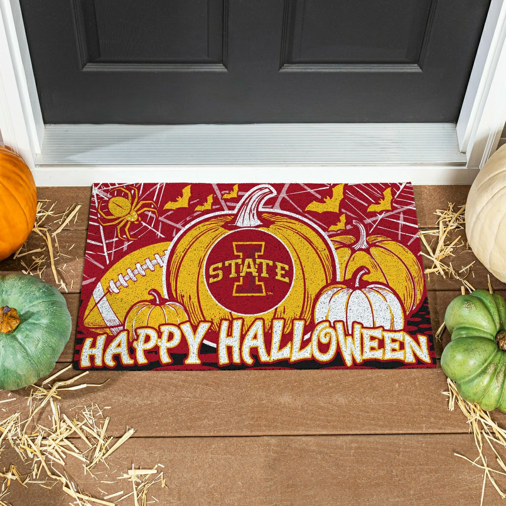 Iowa State University Halloween PVC Mat, 28"x16"