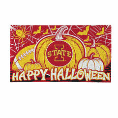 Iowa State University Halloween PVC Mat, 28"x16"