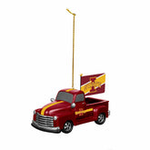 Iowa State University Rally Truck Ornament, Set of 2