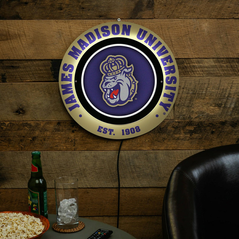 James Madison University, Metal Lite, Round