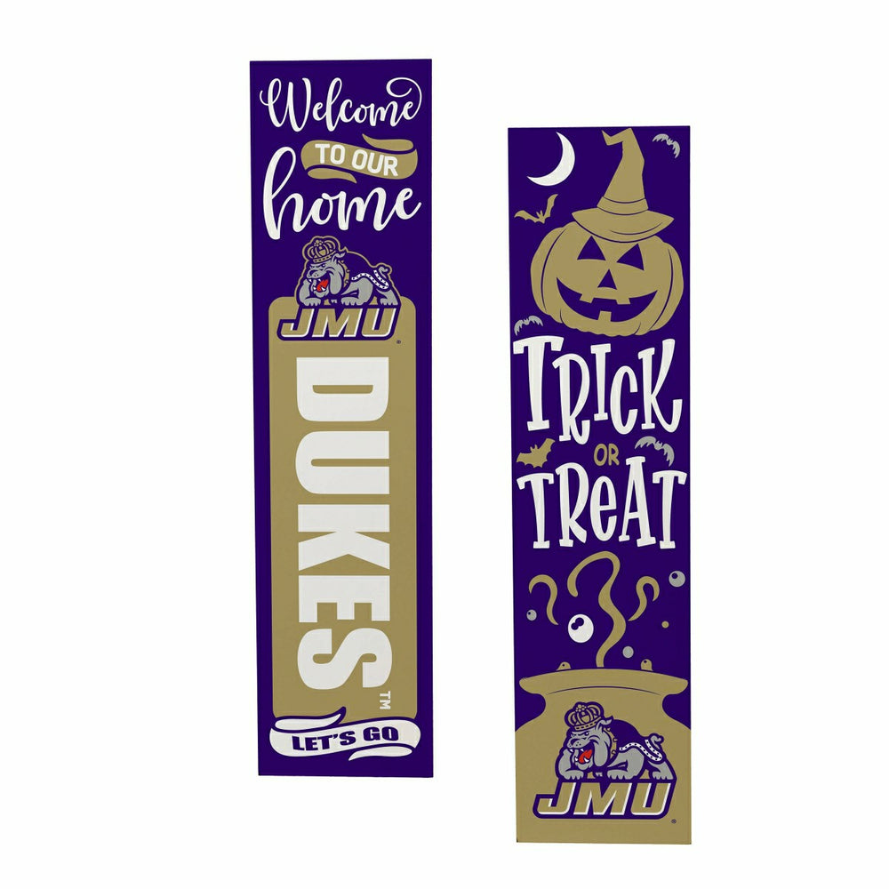 47" Double Sided Leaner, James Madison University, Halloween