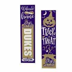 47" Double Sided Leaner, James Madison University, Halloween