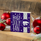 Kansas State University Block, Holiday, 6x6