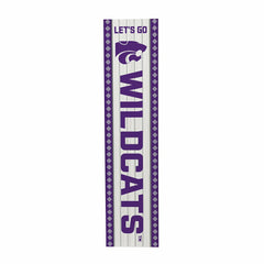 Kansas State University 47" Double Sided Leaner, Christmas