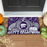 Kansas State University Halloween PVC Mat, 28"x16"