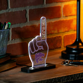 Kansas State University College Foam Finger Desklite LED Decor