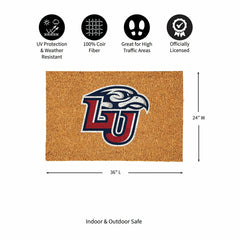 Liberty University Large Full Color Coir Mat, 36"x24"