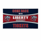 28" x 16" PVC Trapper Mat, Come Back with Tickets, Liberty University