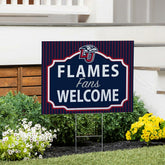 Liberty University Coroplast Yard Sign, "Fans Welcome"