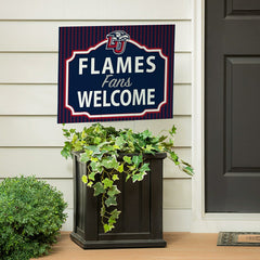 Liberty University Coroplast Yard Sign, "Fans Welcome"