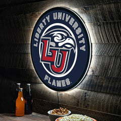 LED Wall Decor, Round, Liberty University