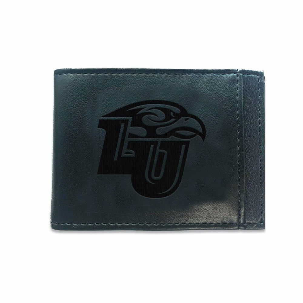 Front Pocket Wallet w/ RFID Blocking, Liberty University, Black