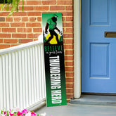 Marshall University 46" Double Sided Leaner, Bigfoot