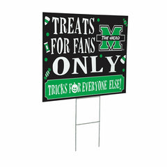 Marshall University Yard Sign, Halloween Treats for Fans