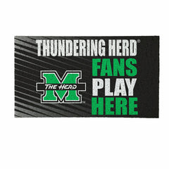 Marshall University Fan Mat, 28"x16"