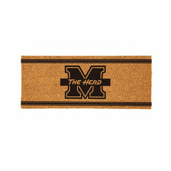 Marshall University Extra Large One Color Coir Mat, 60"x24"