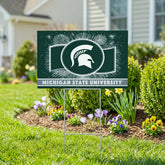 Michigan State University Yard Sign, Patriotic