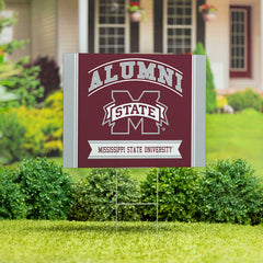 Mississippi State University Coroplast Yard Sign Alumni