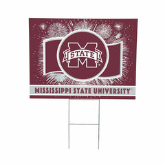 Mississippi State University Coroplast Yard Sign, Patriotic