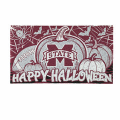 Mississippi State University Halloween PVC Mat, 28"x16"