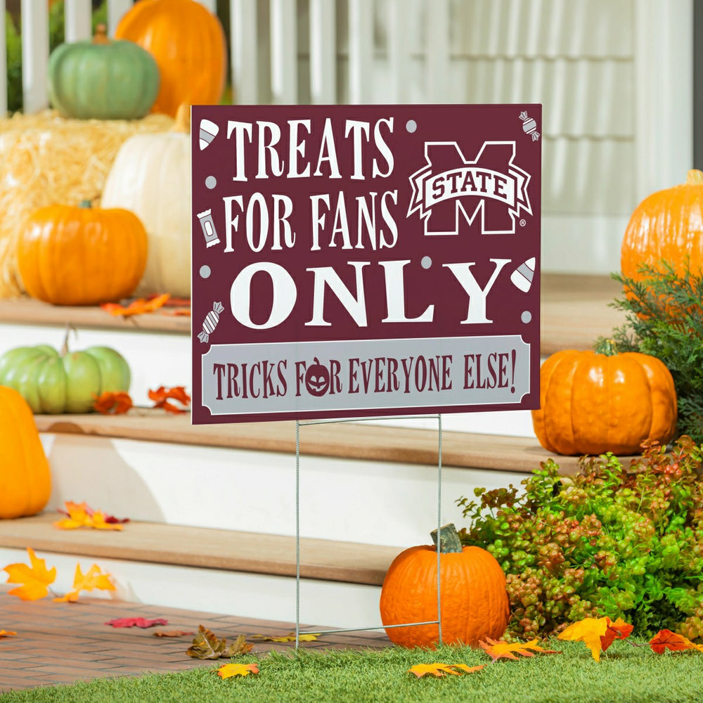 Mississippi State University Yard Sign, Halloween Treats for Fans