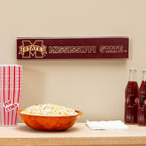 Mississippi State University Engraved Wood Sign, 3.5" x 18"