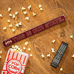 Mississippi State University Engraved Wood Sign, 1.5" x 18"