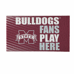 Mississippi State University Fan Mat, 28"x16"