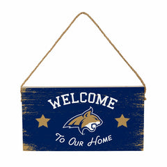 Montana State University Wood Wall Sign, 6x11