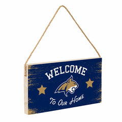 Montana State University Wood Wall Sign, 6x11