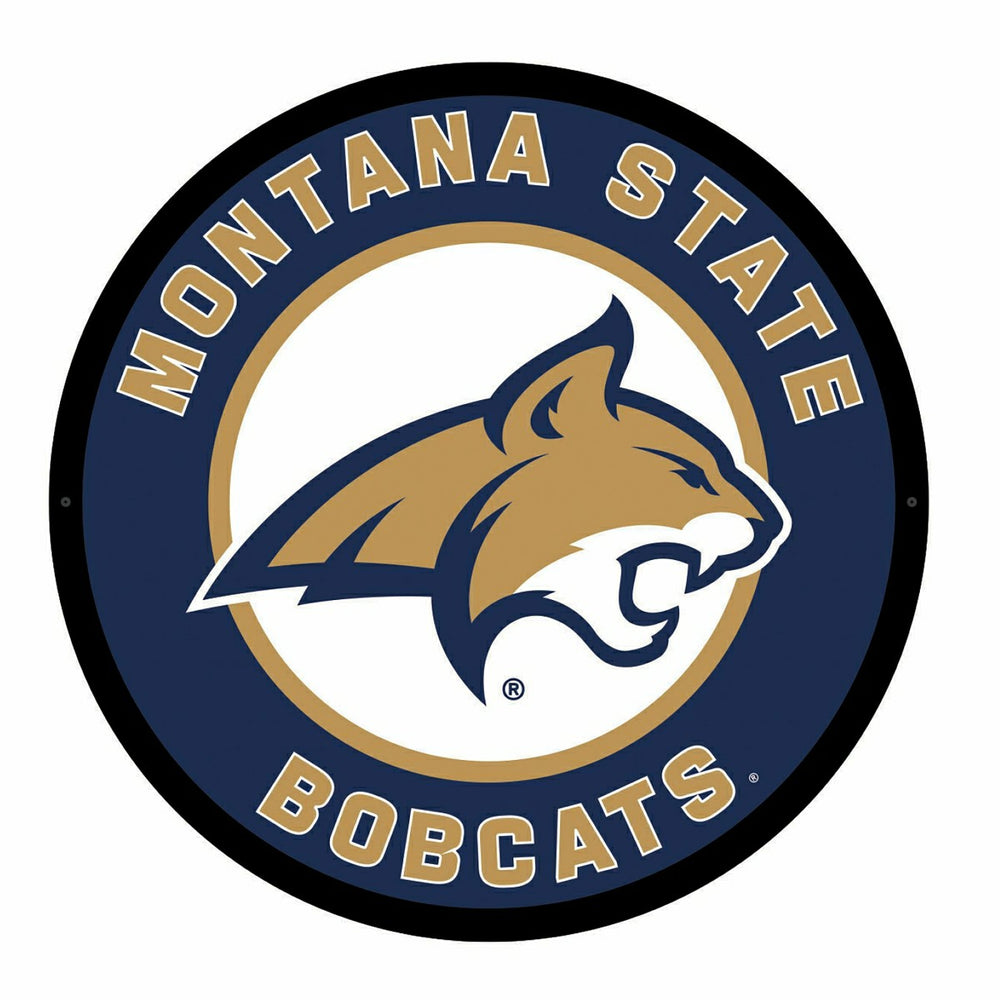 LED Wall Decor, Round, Montana State University