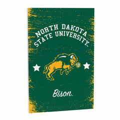 North Dakota State University Wood Wall Sign, 16x24