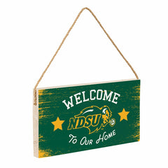 North Dakota State University Wood Wall Sign, 6x11