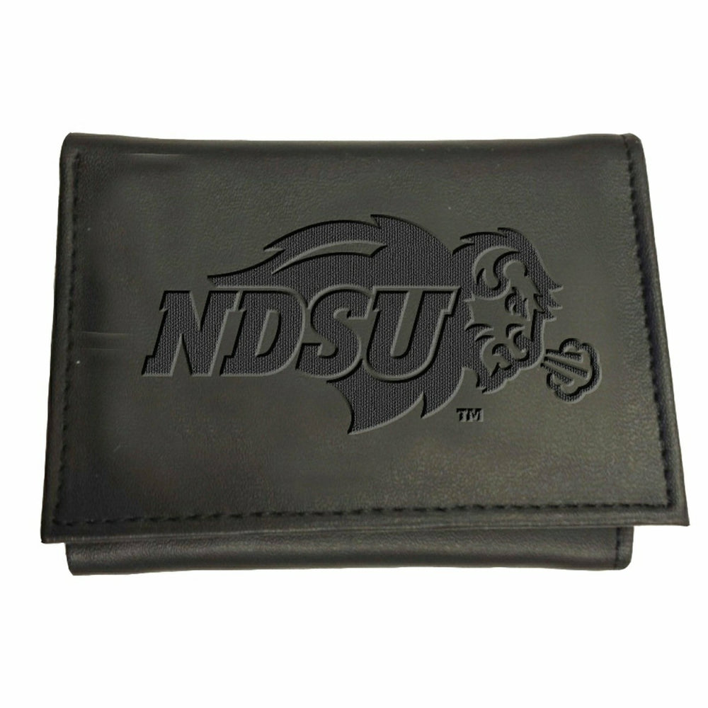North Dakota State University, Tri-Fold Wallet, Black