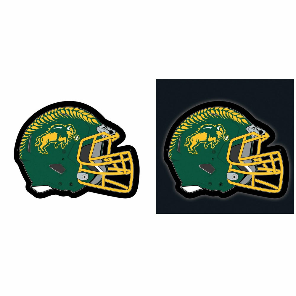 LED Wall Decor, Helmet, North Dakota State University