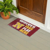 Northern State University Fan Mat, 28"x16"