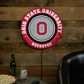 Ohio State University, Metal Lite, Round