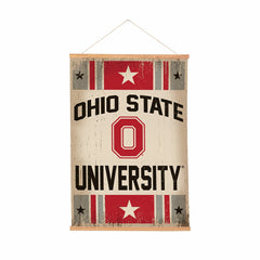 Ohio State University, Canvas Wall Tapestry, Medium, 36x24